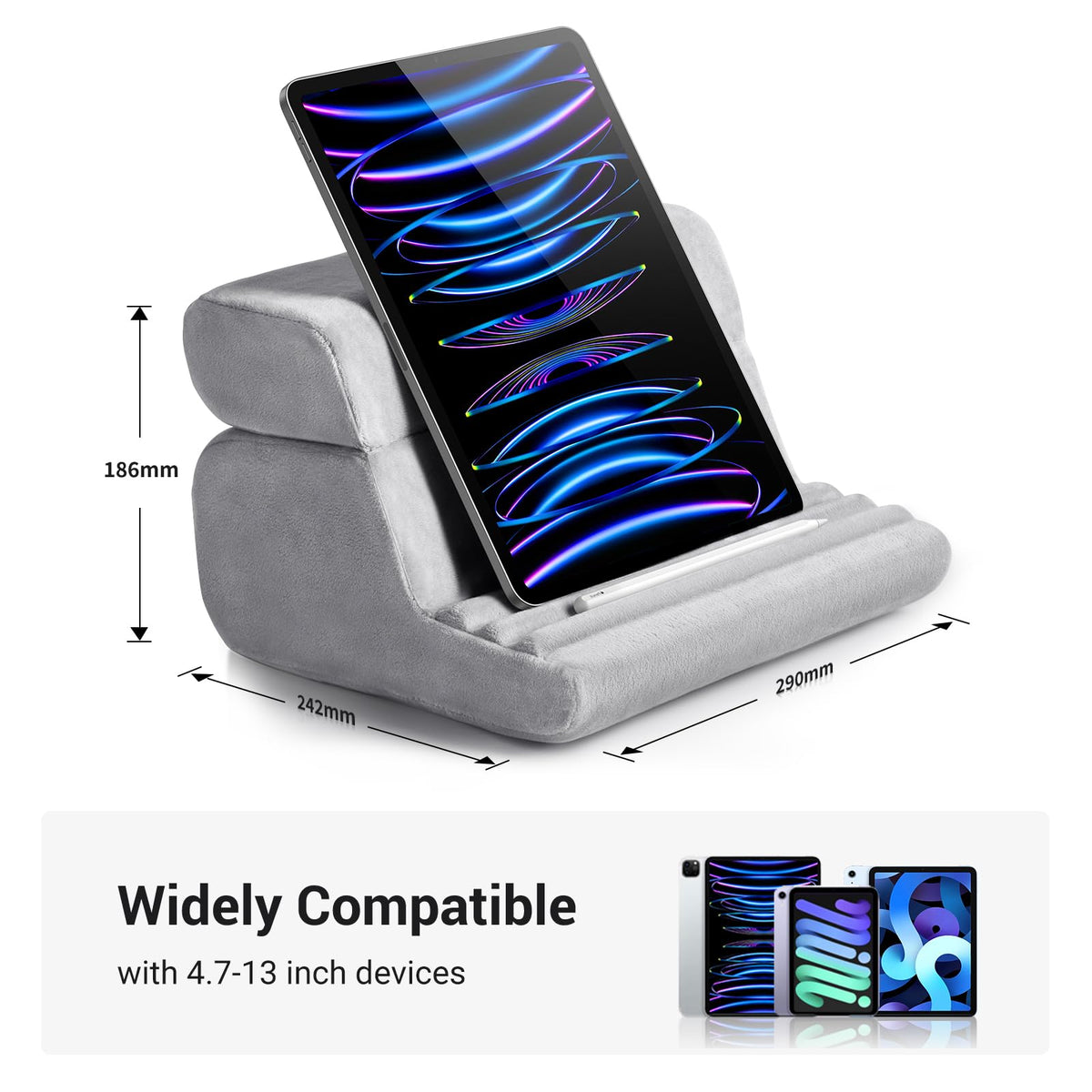 Mroace Adjustable Tablet Pillow Stand