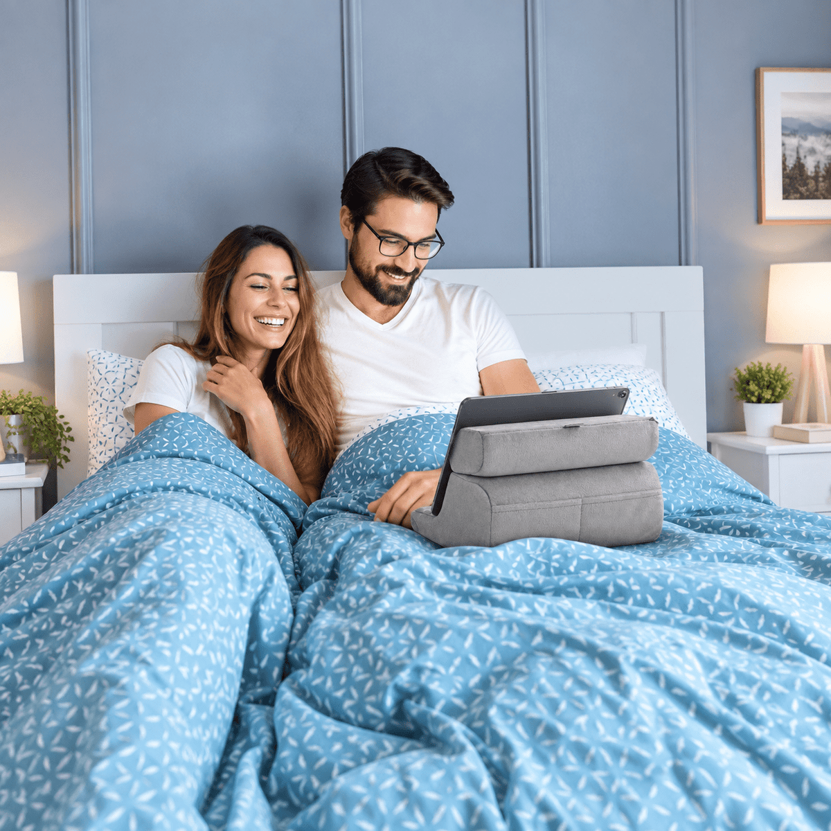 Mroace Adjustable Tablet Pillow Stand