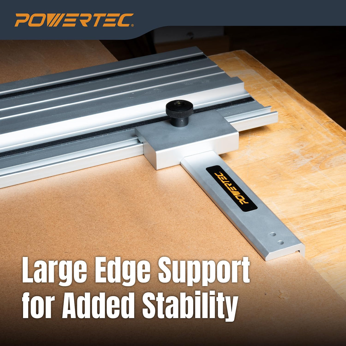 Mroace Adjustable Track Saw Guide Rail Square