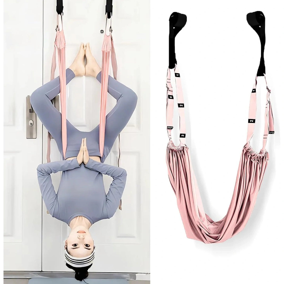 Mroace Adjustable Yoga Door Swing Strap