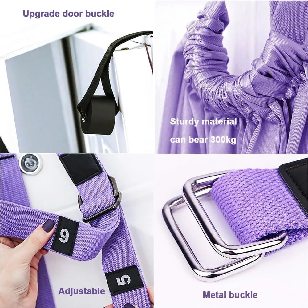 Mroace Adjustable Yoga Door Swing Strap