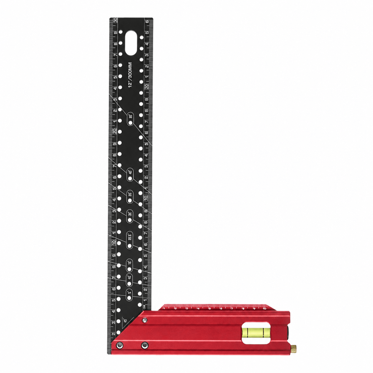 Mroace Aluminum Alloy Carpenter Square With Level