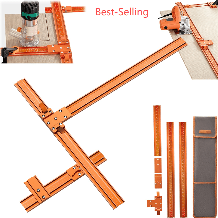 Mroace Aluminum Alloy Circular Saw Guide Rail