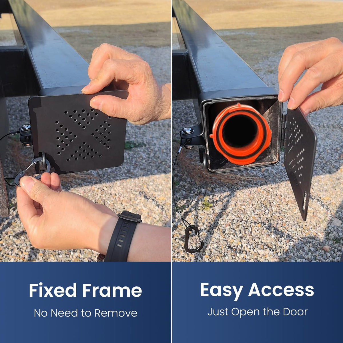 Mroace Aluminum Vented Bumper End Cap