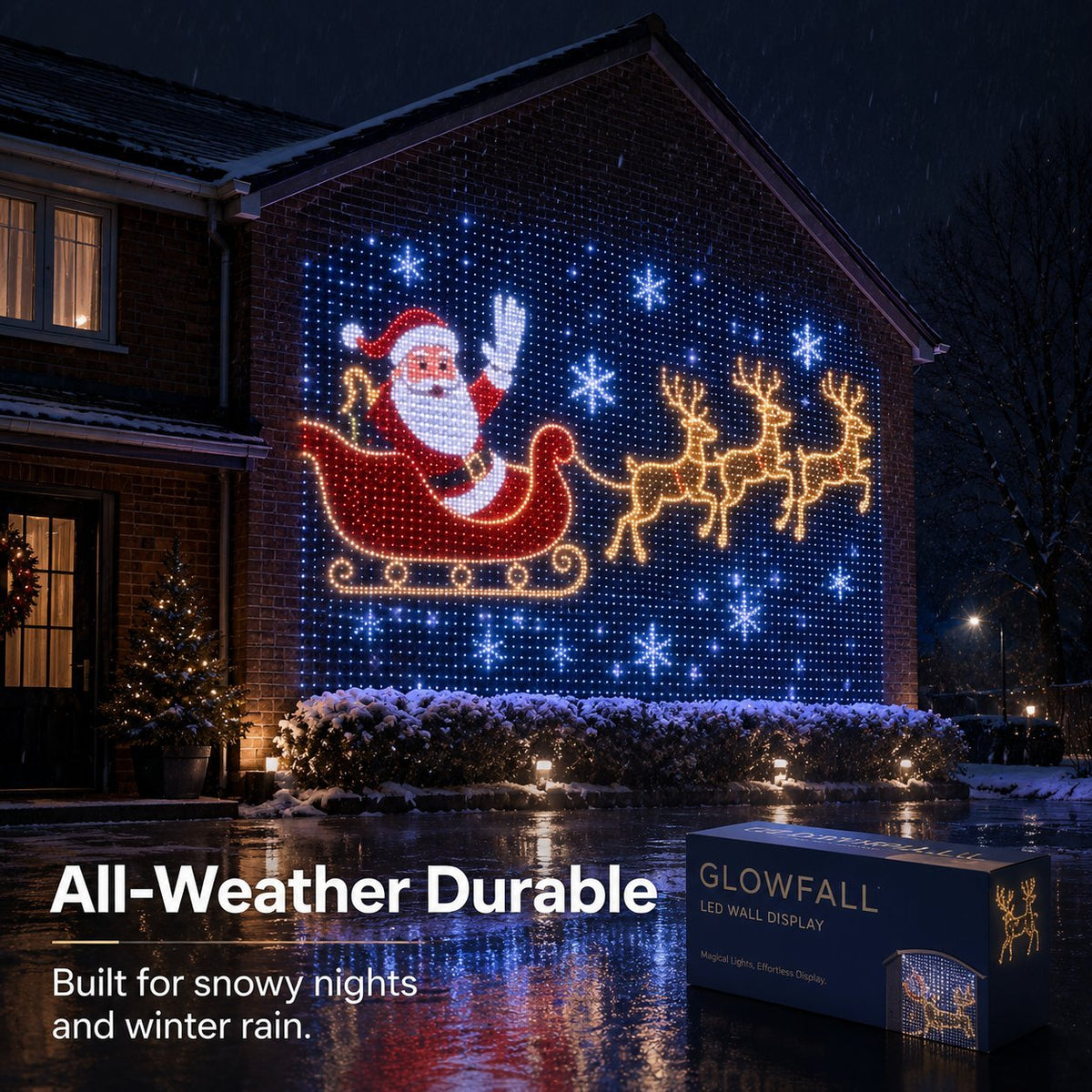 Mroace App Customizable Smart LED Curtain Lights