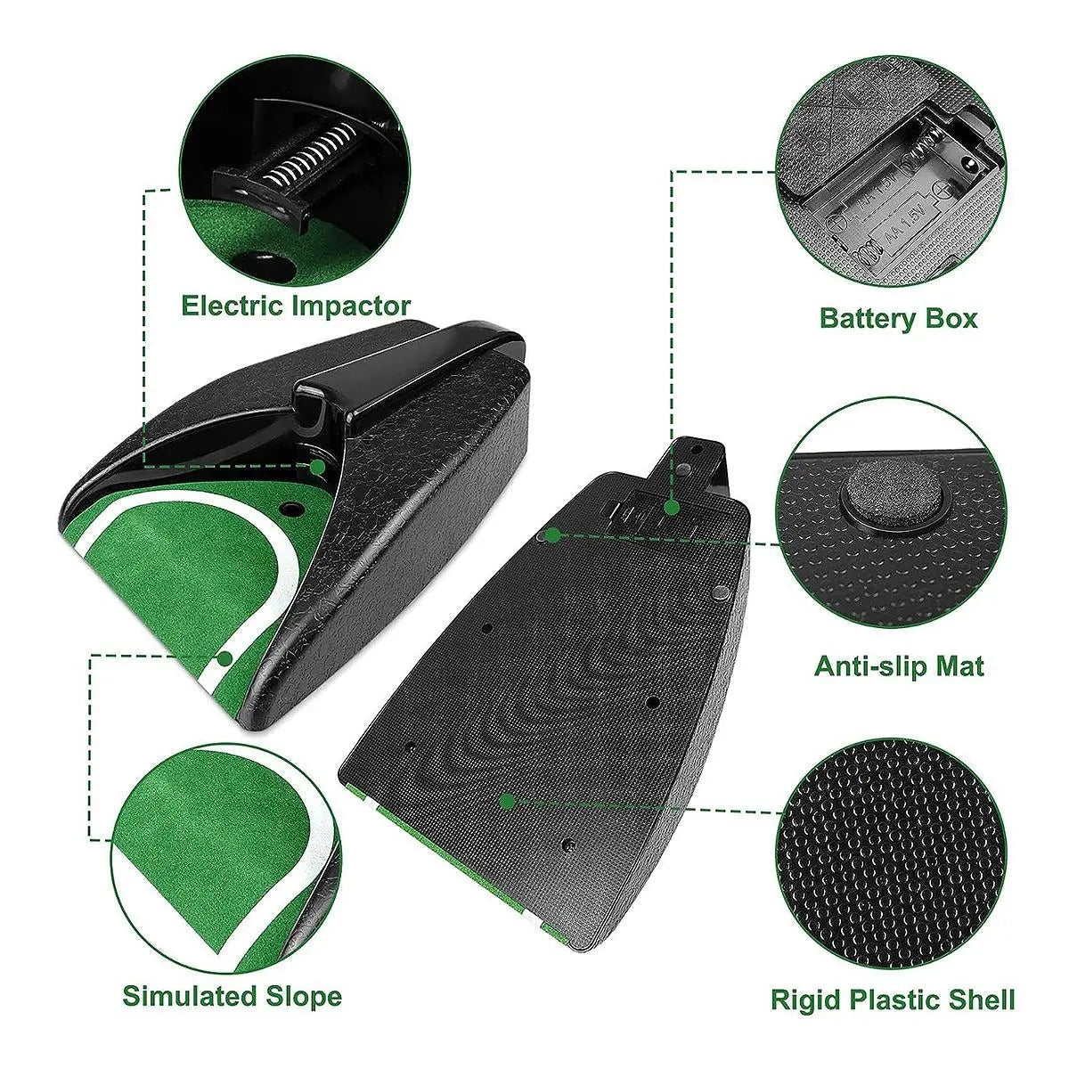 Mroace Automatic Golf Putting Returner