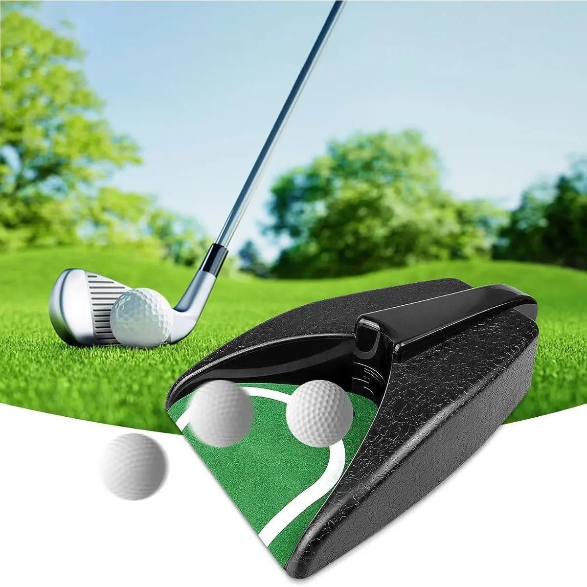 Mroace Automatic Golf Putting Returner