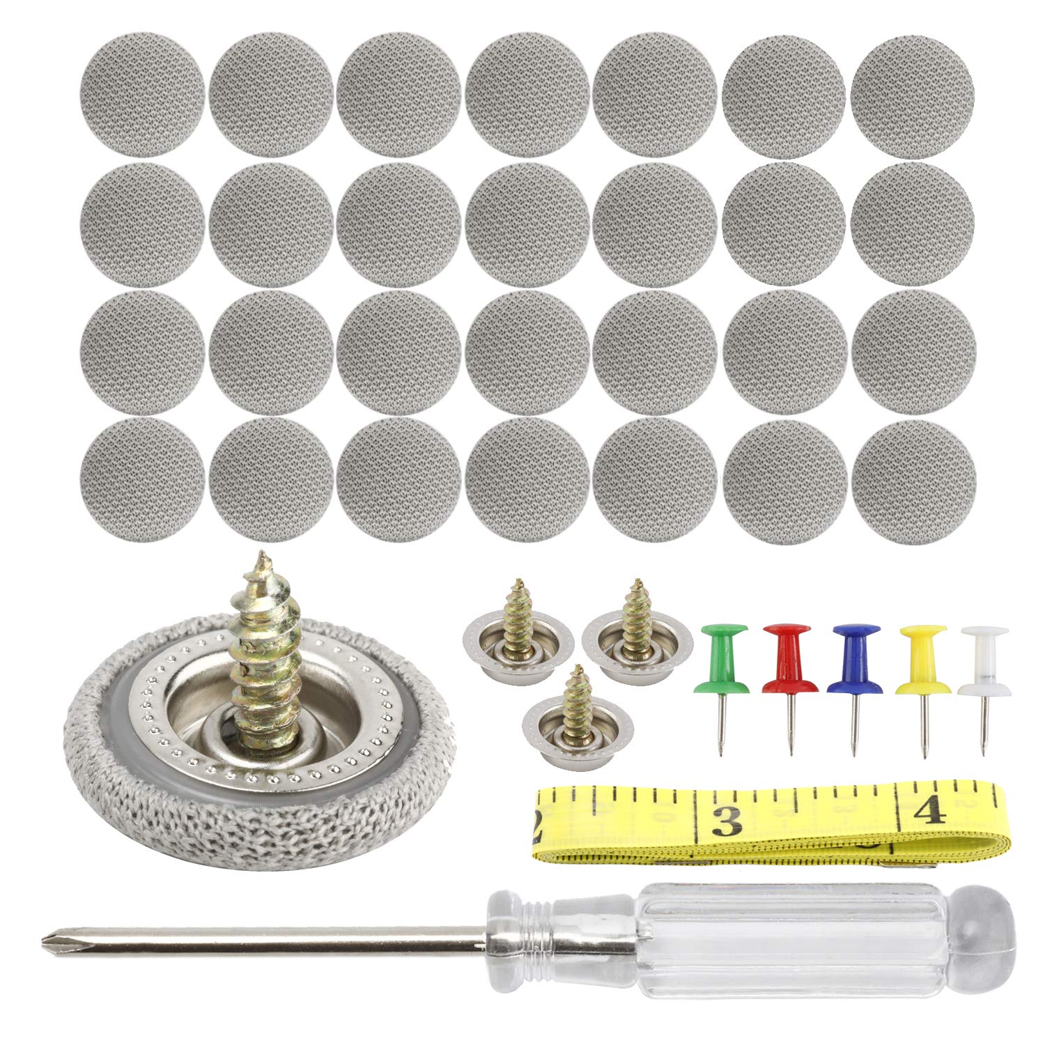 Mroace Automotive Car Roof Headliner Repair Button Pins Kit