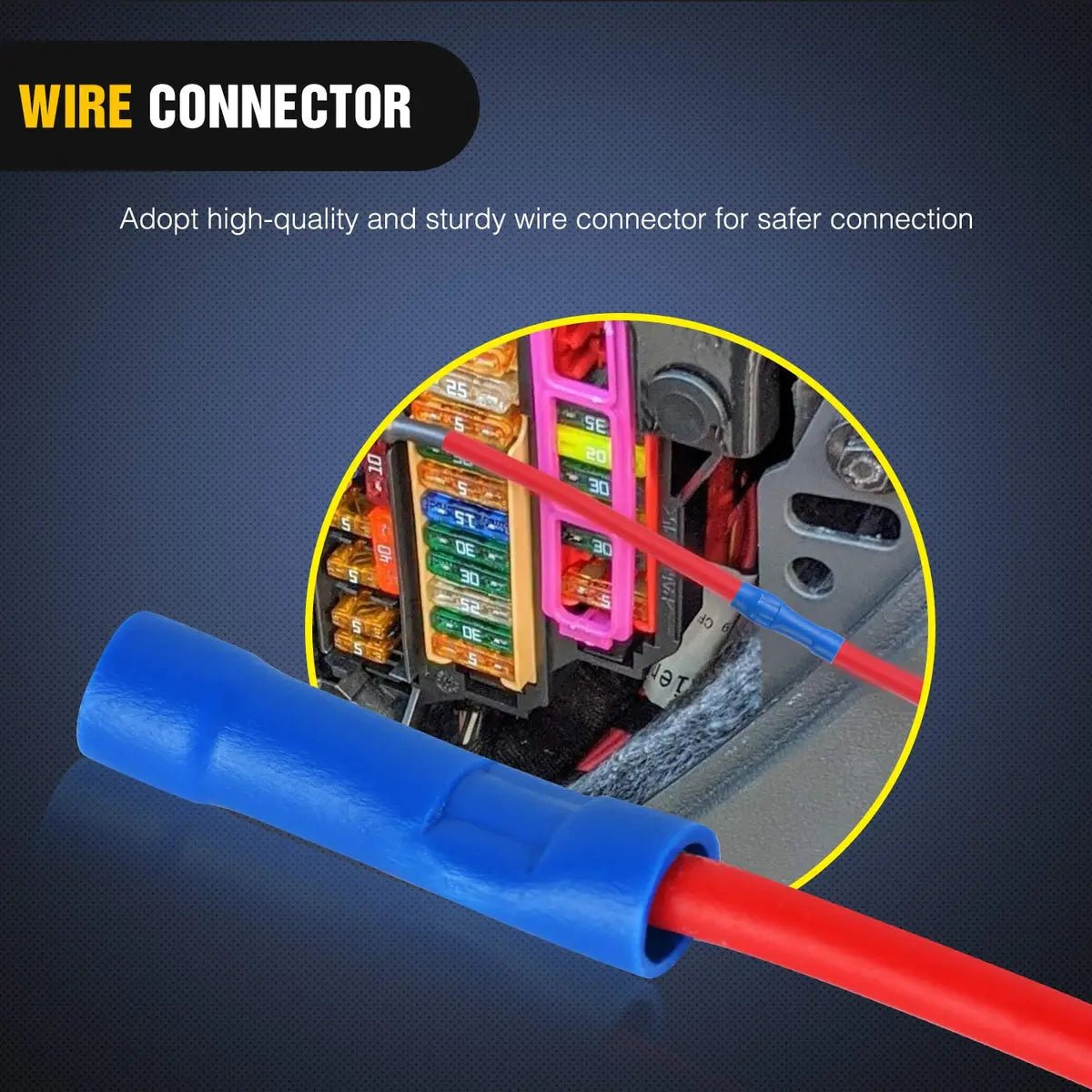 Mroace Automotive Fuse Tap Adapter Kit