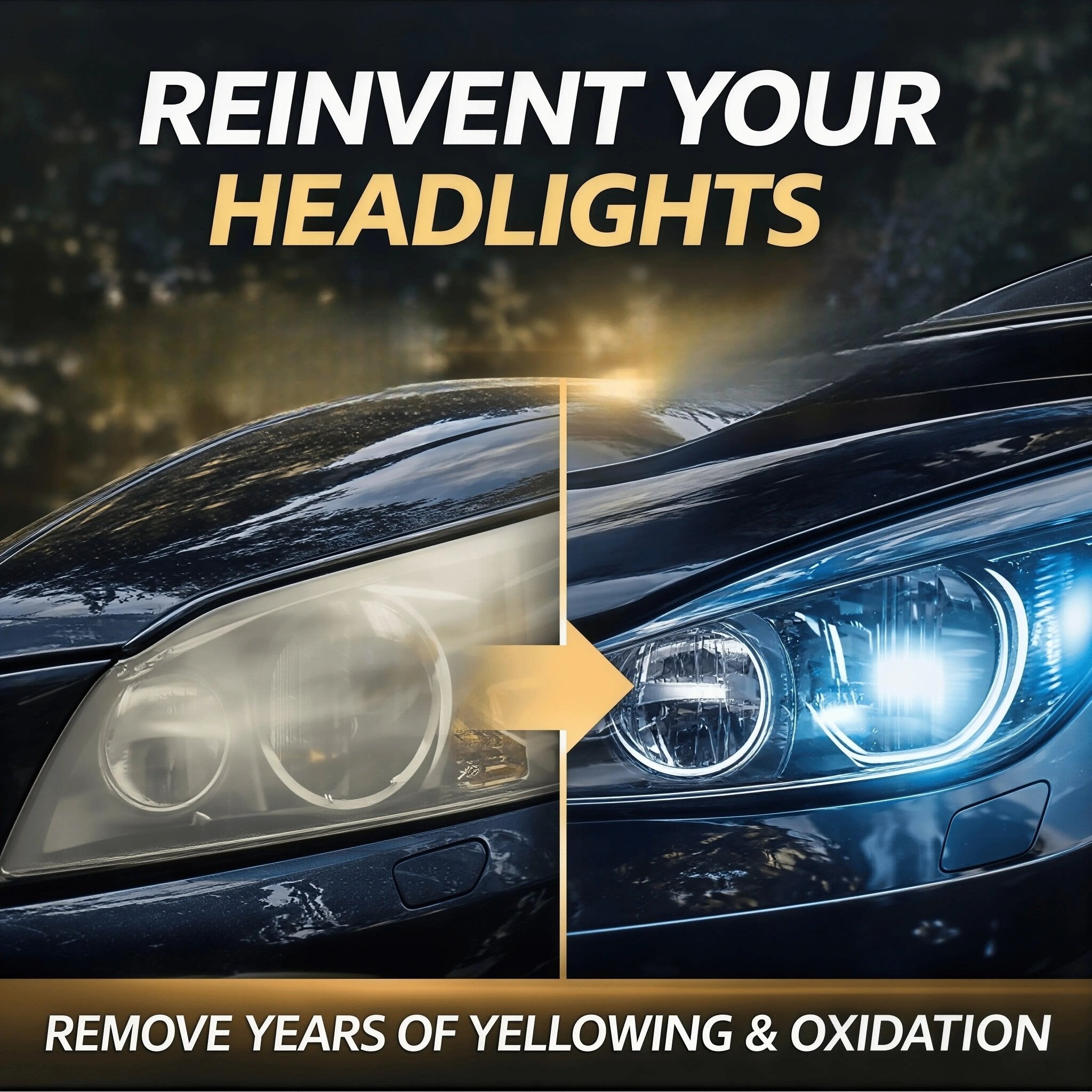 Mroace Automotive Headlamp Restoration Fluid Oxidized