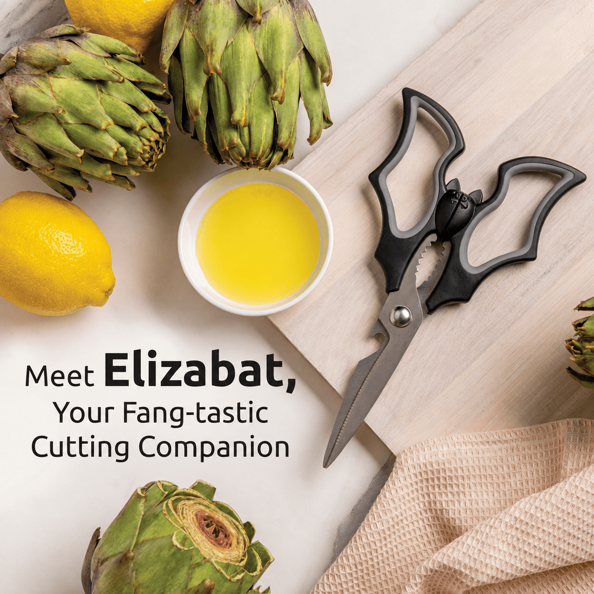 Mroace Bat Shaped Kitchen Scissors