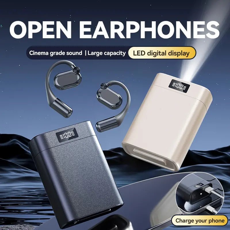 Mroace Bluetooth Earbuds with Smartphone Charging Support and ENC Noise Cancelling