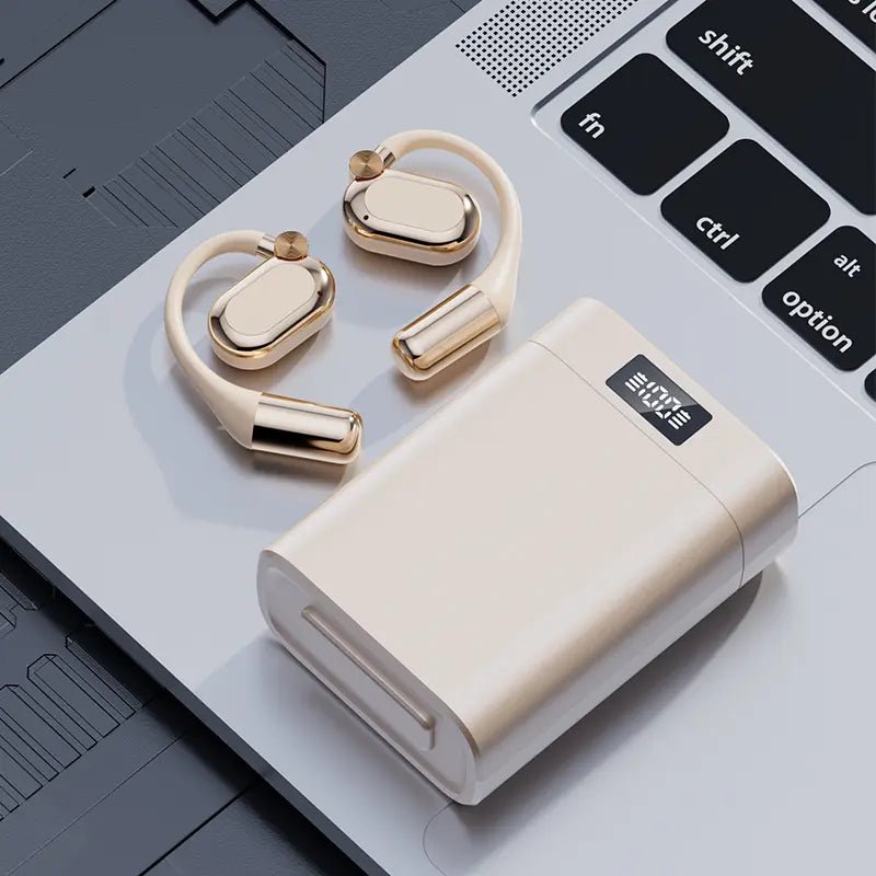 Mroace Bluetooth Earbuds with Smartphone Charging Support and ENC Noise Cancelling