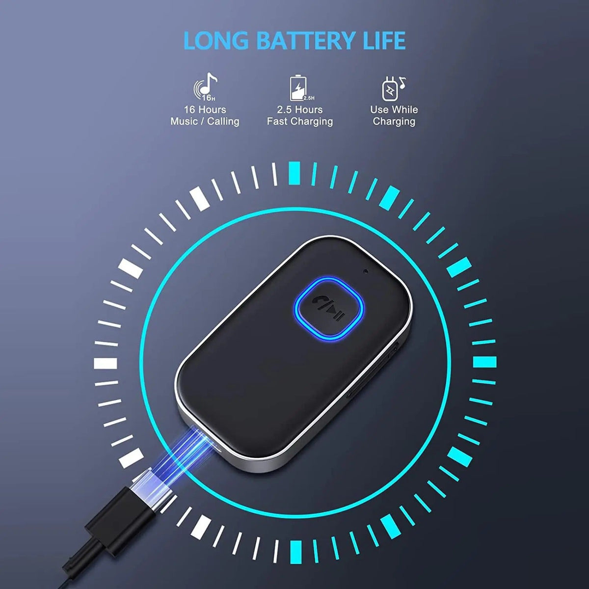 Mroace Bluetooth FM Transmitter And Audio Receiver