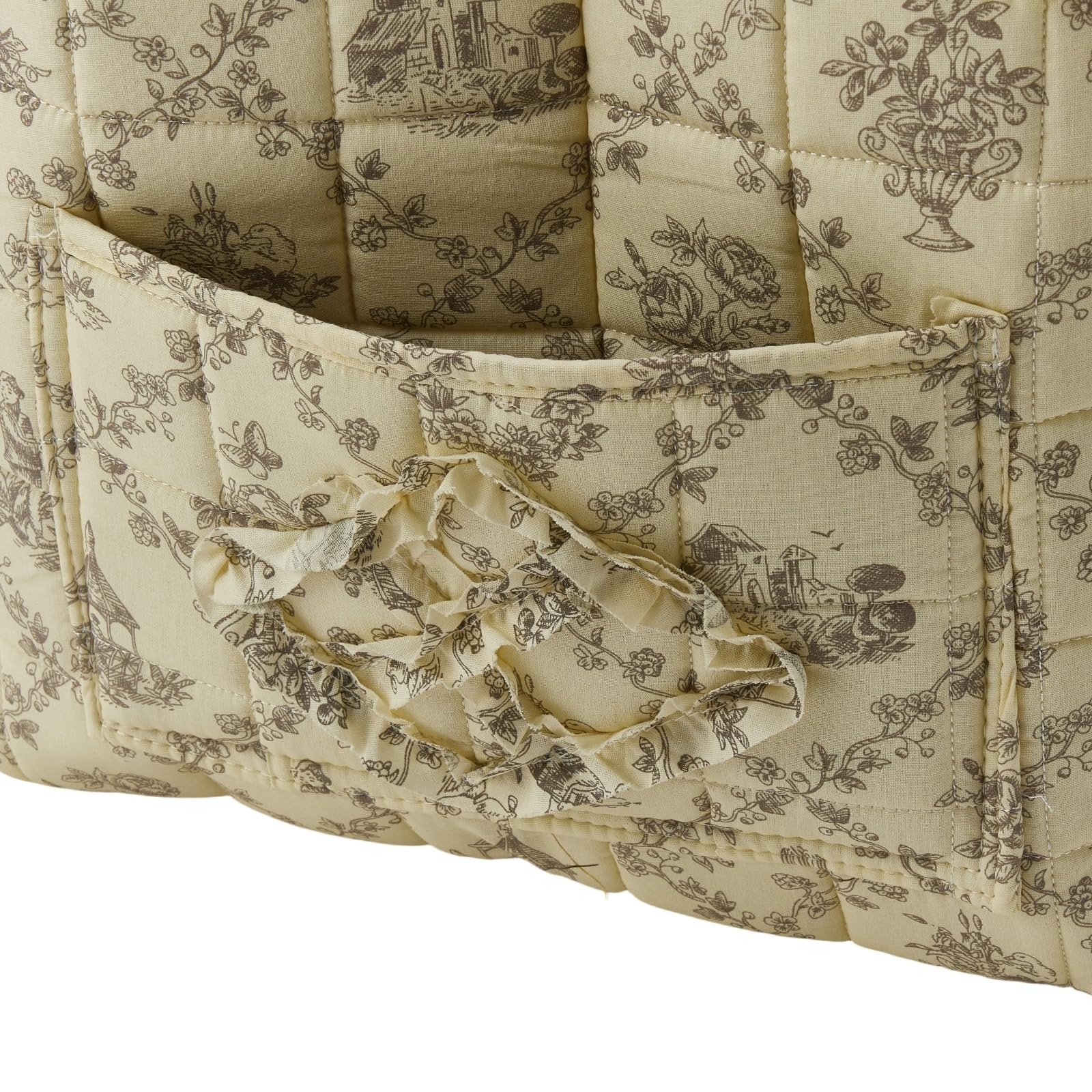 Mroace Boho Fabric Storage Basket