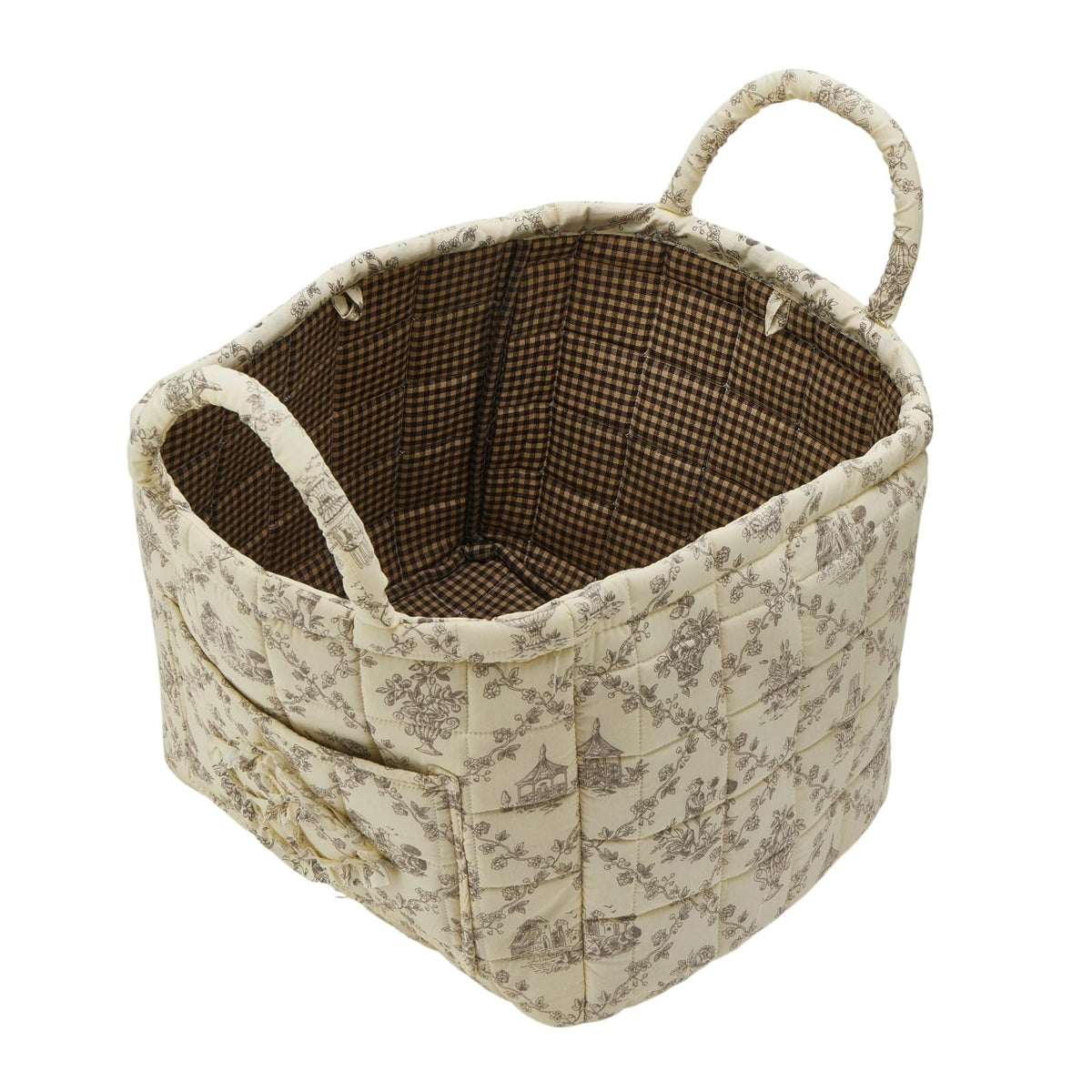 Mroace Boho Fabric Storage Basket