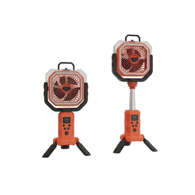 Mroace Camping Fan Portable Adjustable Height Stand