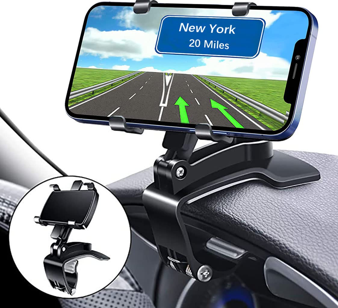 Mroace Car Phone Holder with 360 Degree Rotation