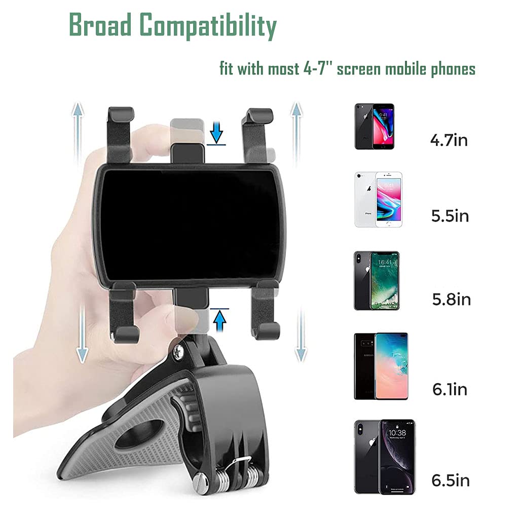 Mroace Car Phone Holder with 360 Degree Rotation