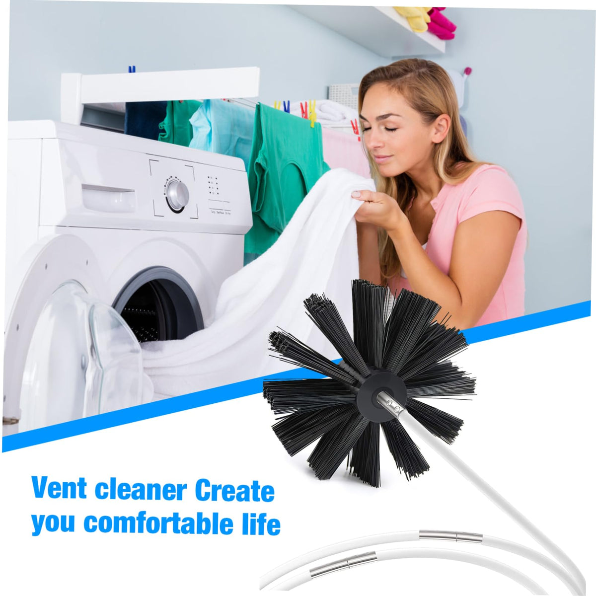 Mroace Cleaning Kit Dryer Vent Cleaner Kit