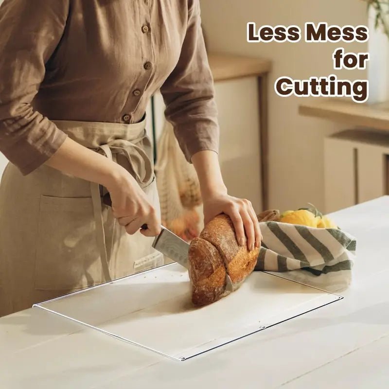Mroace Clear Acrylic Counter Lip Cutting Board