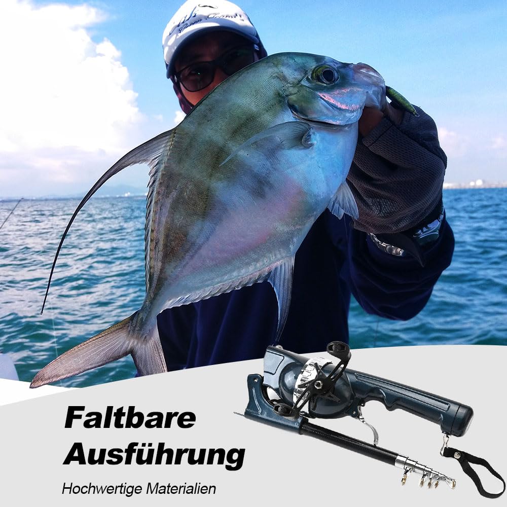 Mroace Collapsible Folding Fishing Rod