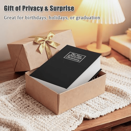 Mroace Combination Lock Secret Book Safe