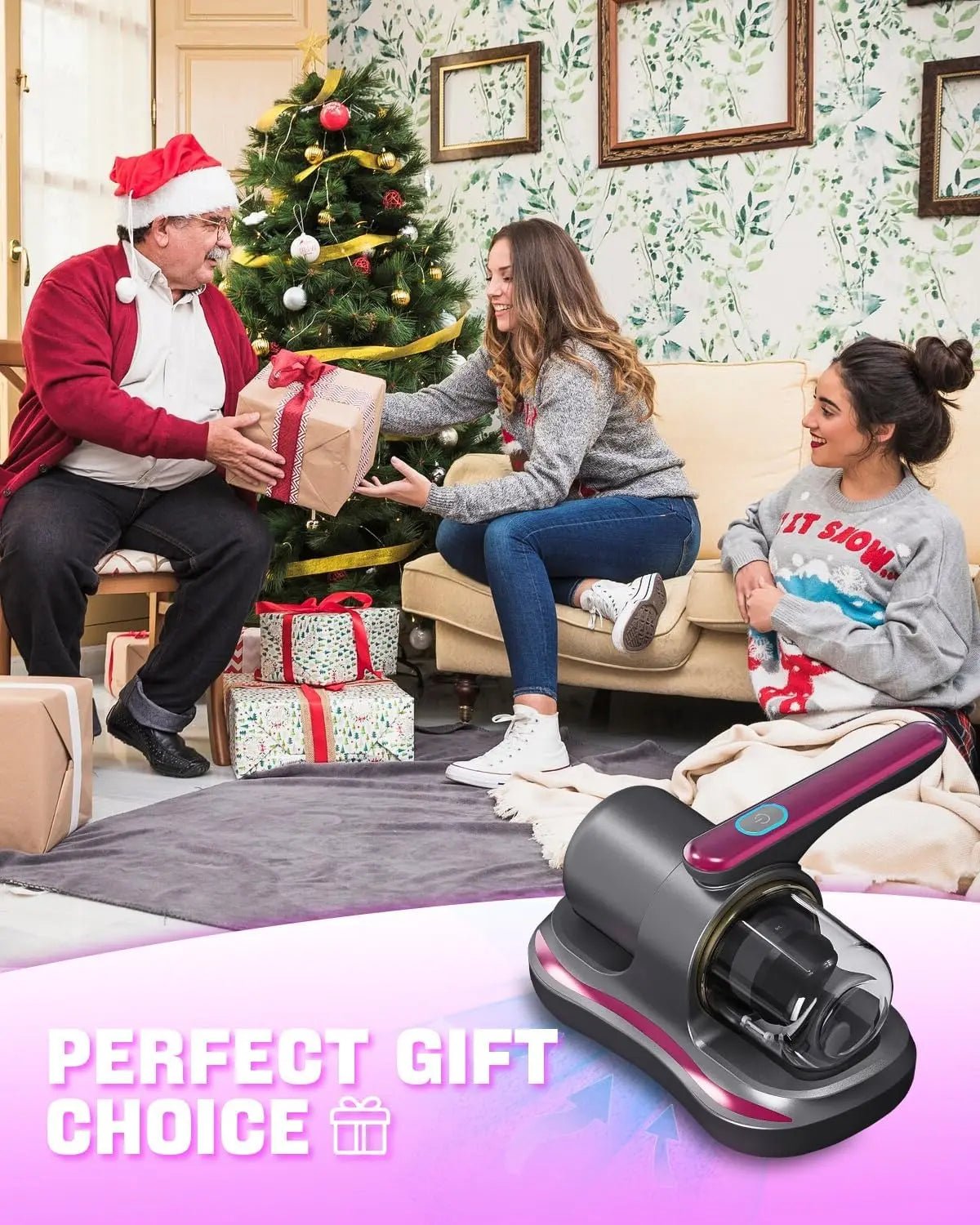 Mroace Cordless Handheld Mattress Vacuum Cleaner