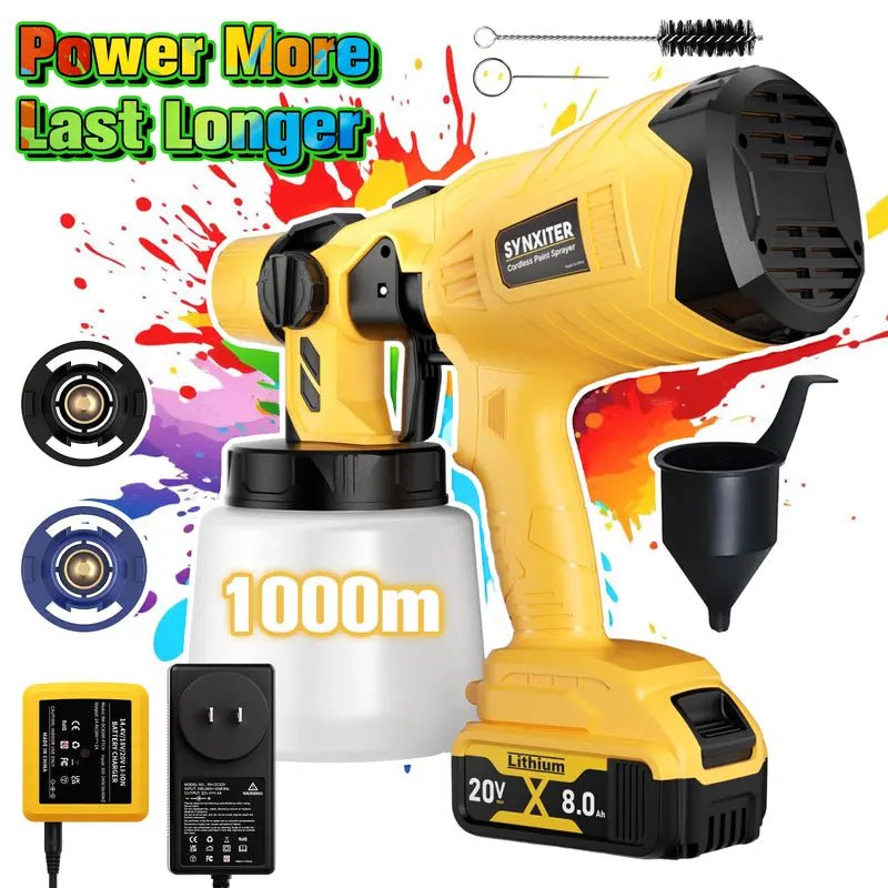 Mroace Cordless High Speed Paint Sprayer