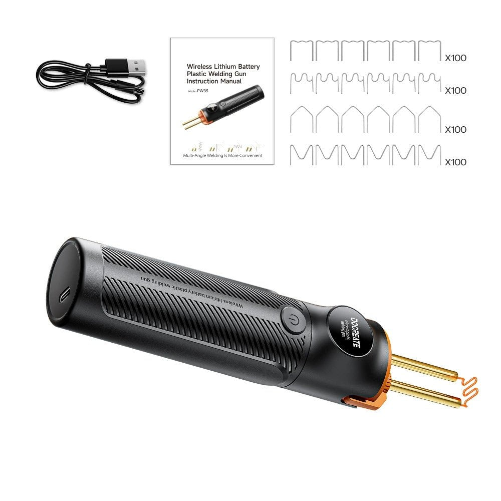 Mroace Cordless Rechargeable Plastic Welder Kit