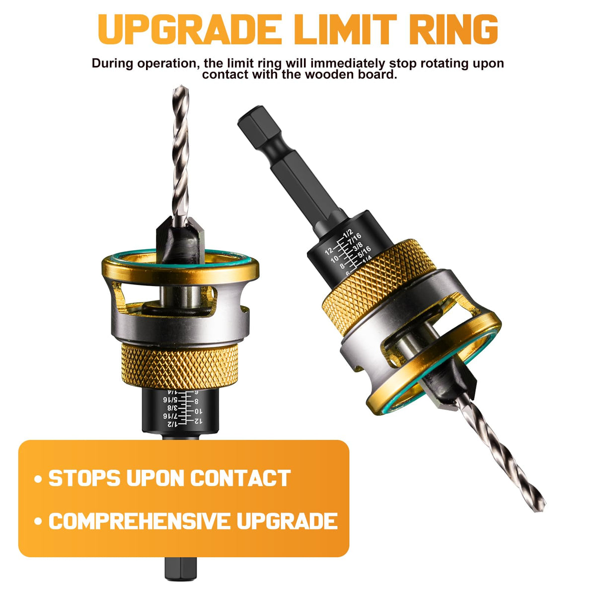 Mroace Countersink Drill Bit Set for Wood Kit