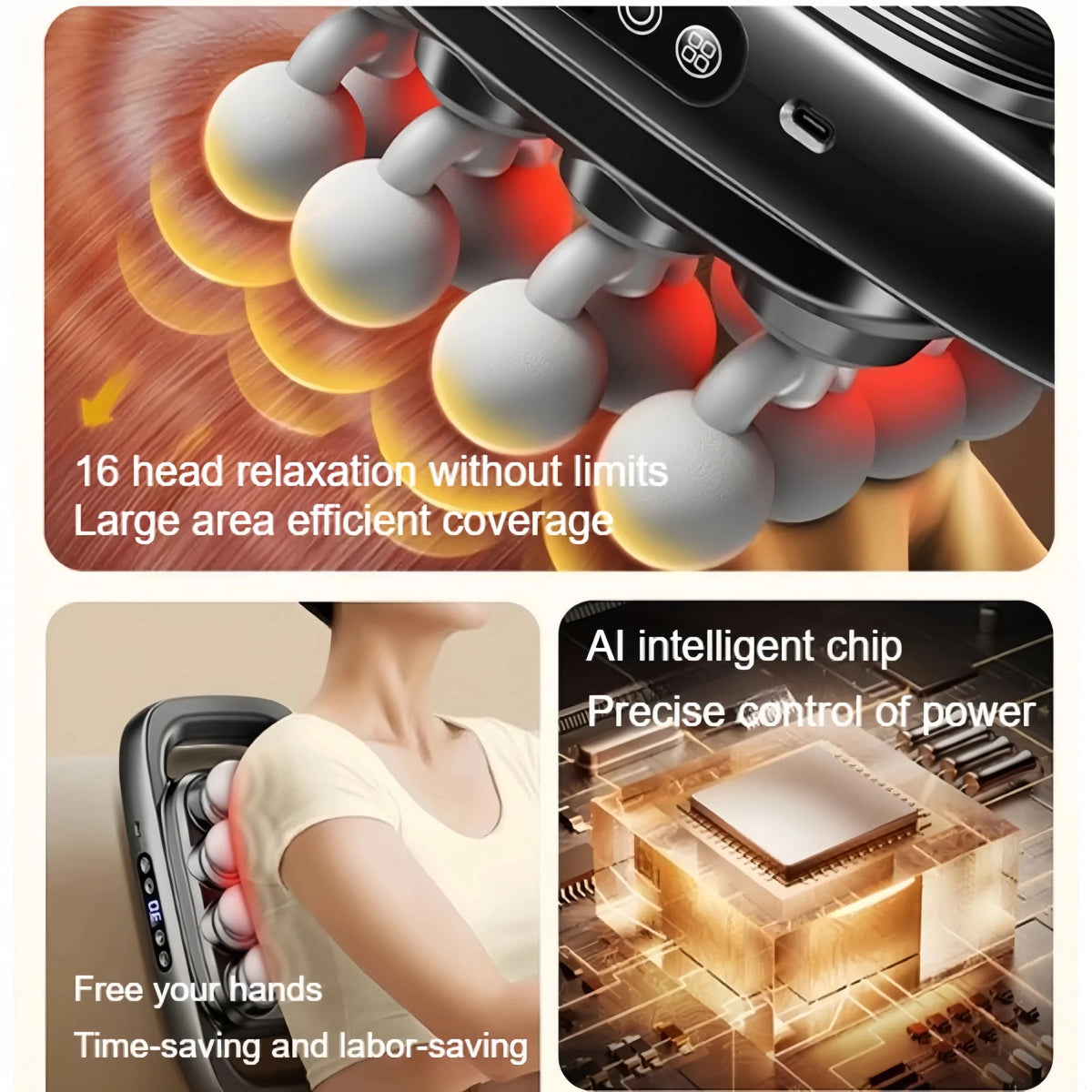 Mroace Deep Tissue Percussion Massage Gun