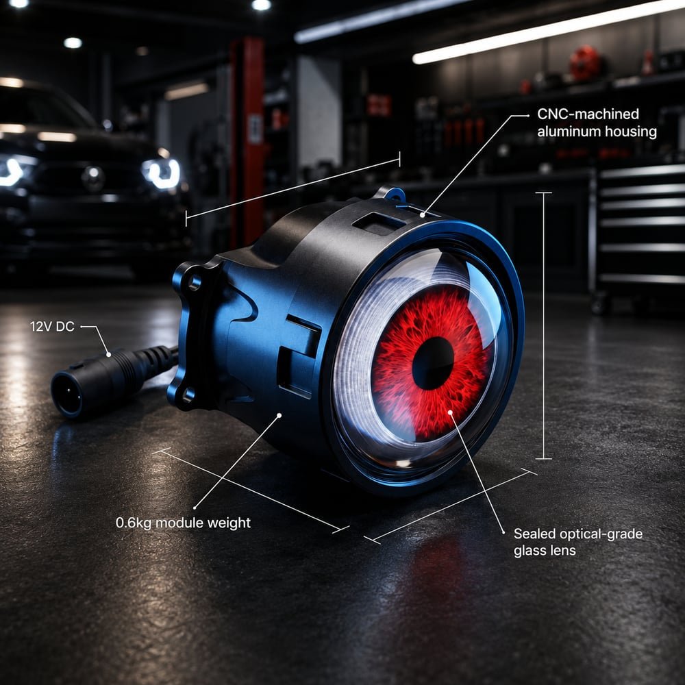 Mroace Demon Eye LED Headlight Kit