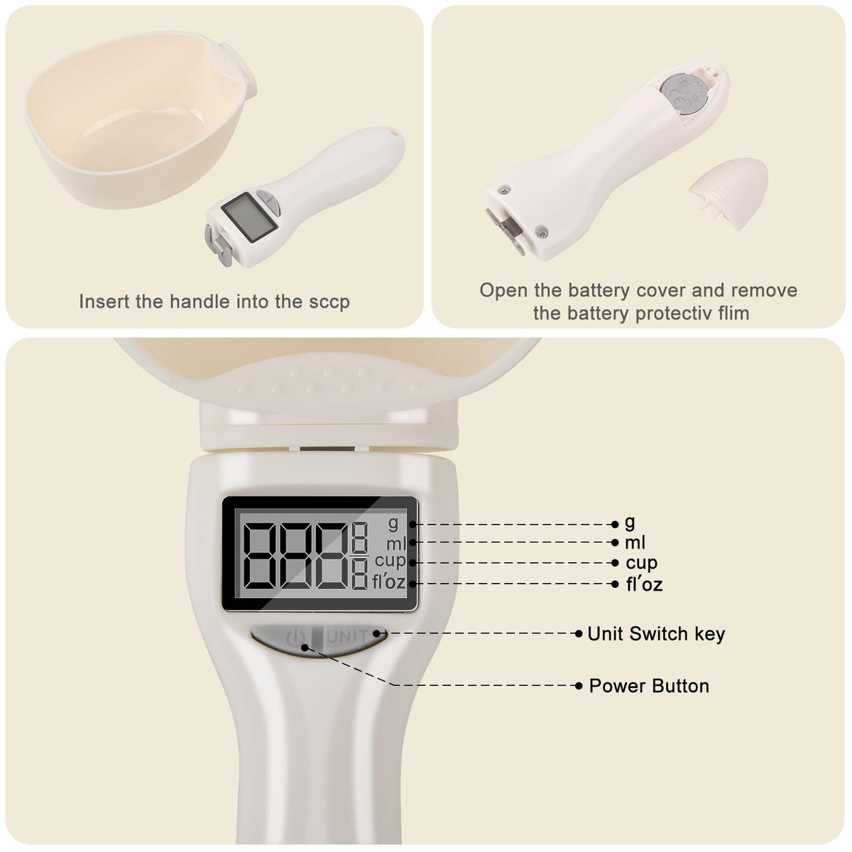 Mroace Digital Measuring Spoon