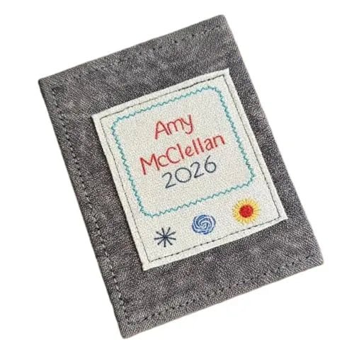 Mroace DIY Embroidery Stitch Book Kit