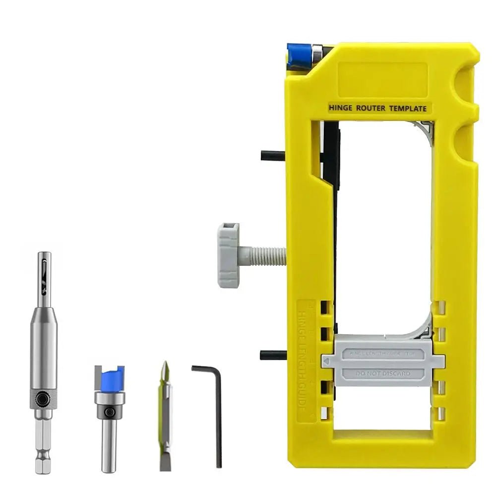 Mroace Door-Hinge Installation Hole Positioner Kit