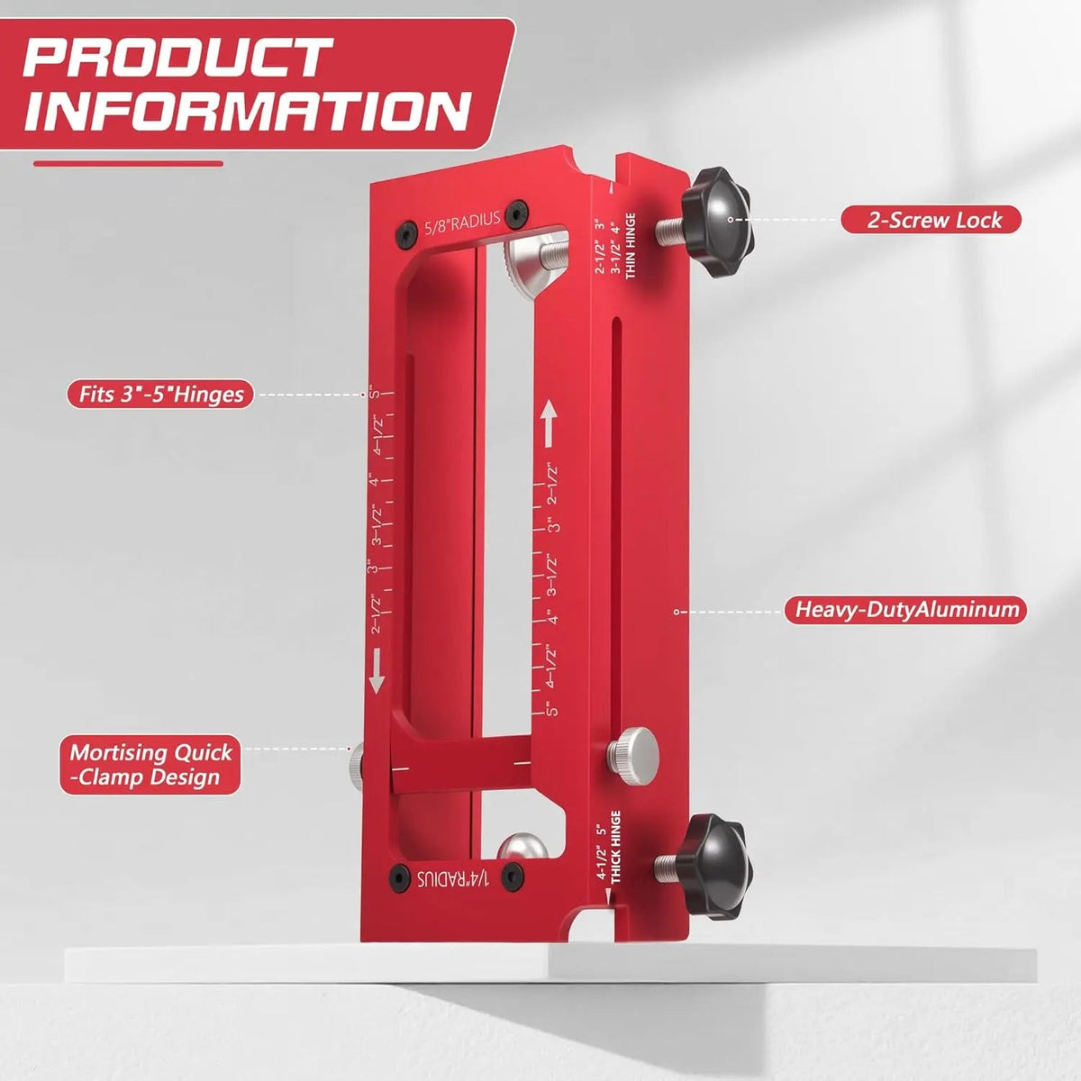 Mroace Door Hinge Installation Jig Tool