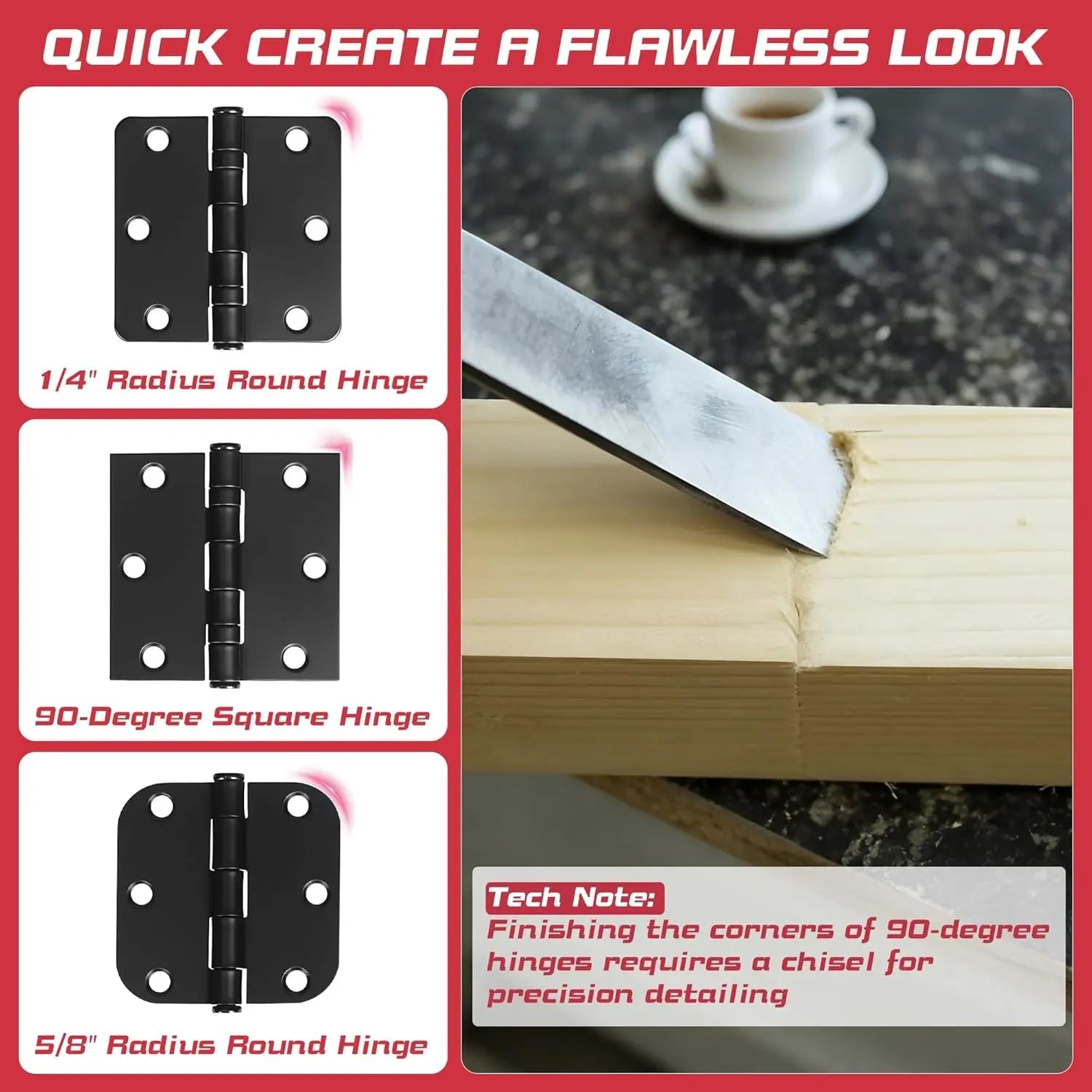 Mroace Door Hinge Installation Jig Tool