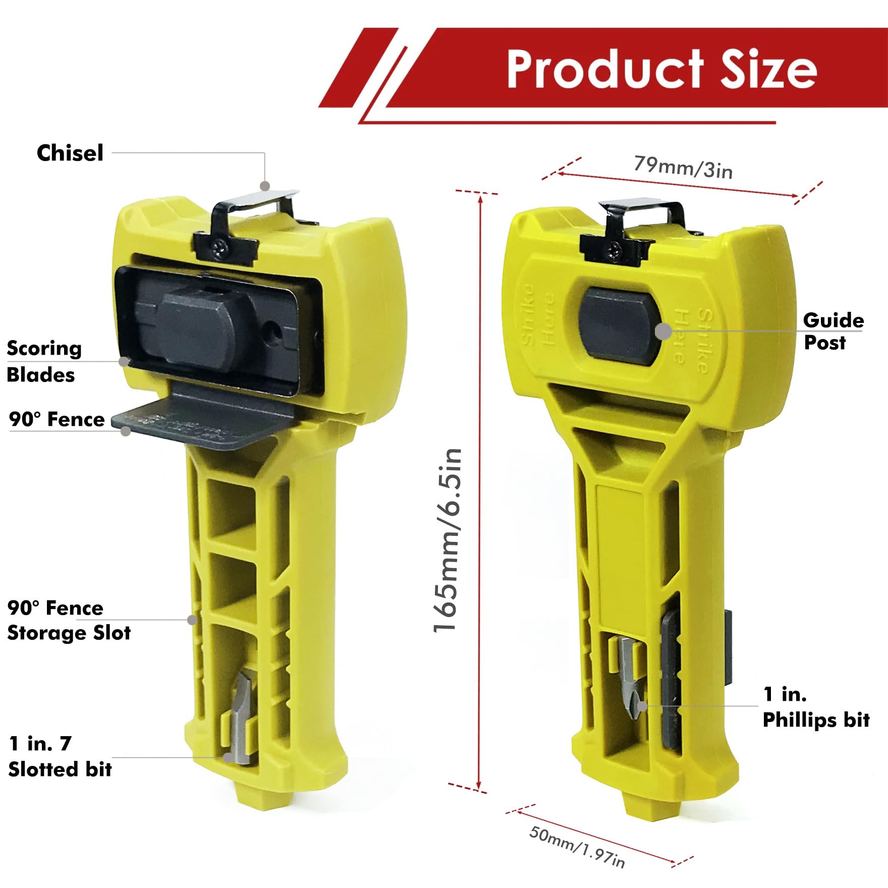 Mroace Door Latch Mortise Installation Tool Kit