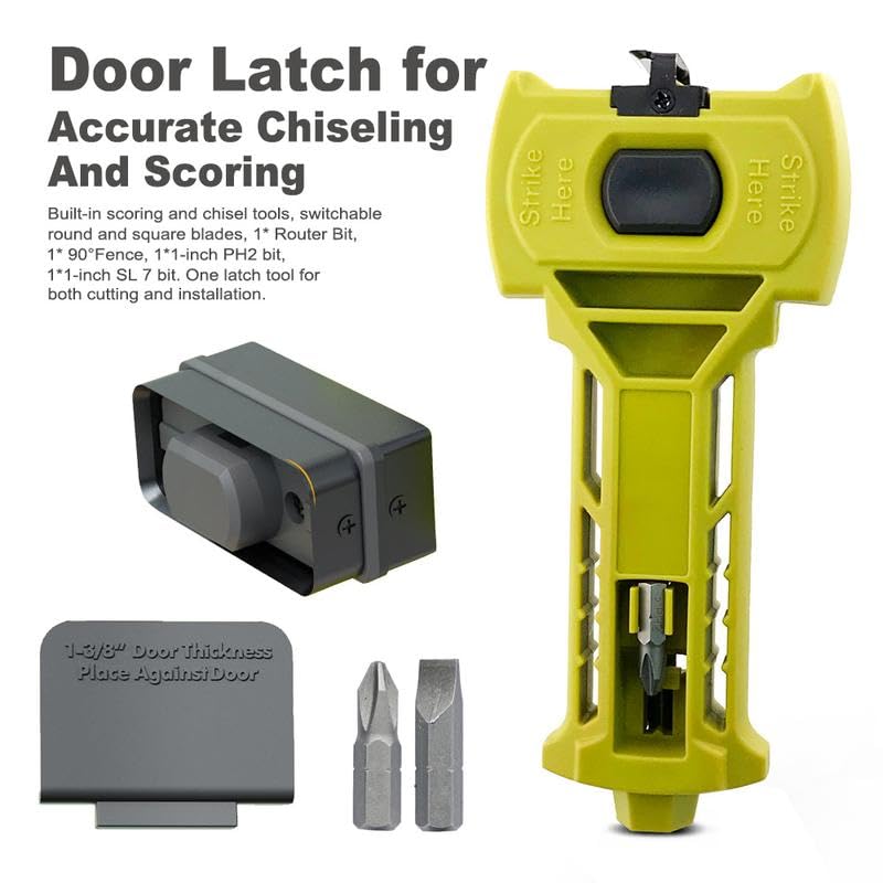 Mroace Door Latch Mortise Installation Tool Kit