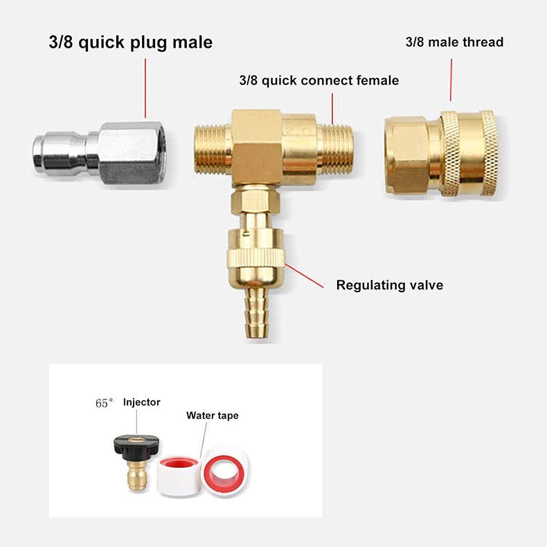 Mroace Downstream Injector for Pressure Washer