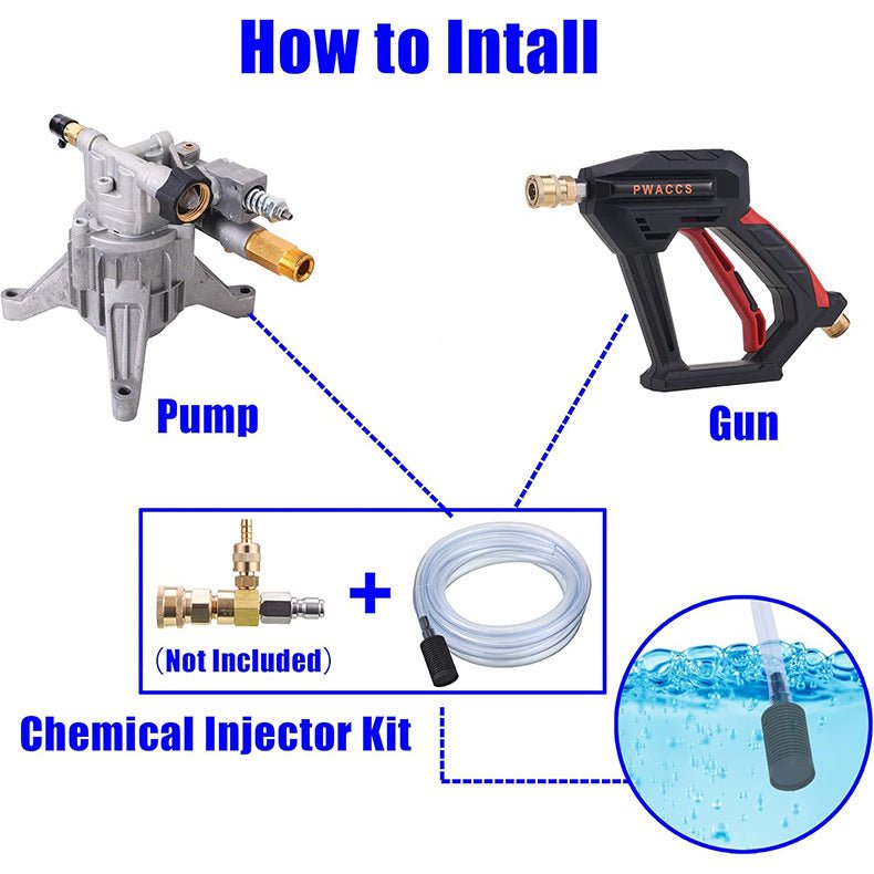 Mroace Downstream Injector for Pressure Washer