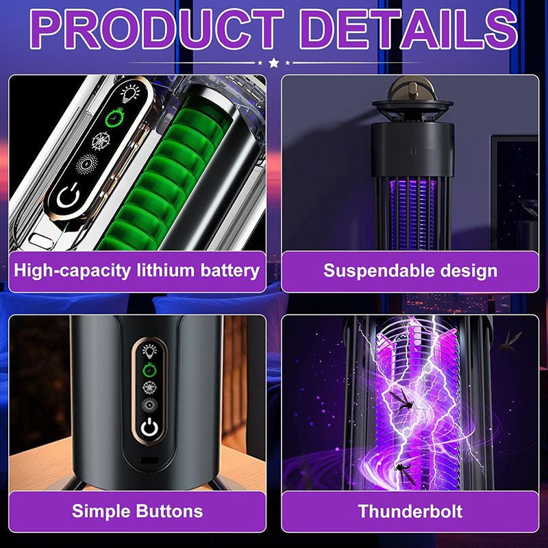 Mroace Dual Function Electric Mosquito Killer Lamp