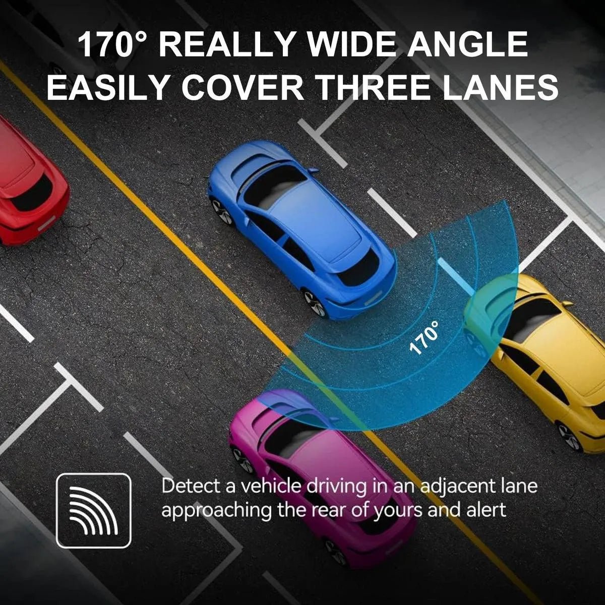 Mroace Dual Lens Touch Dash Cam