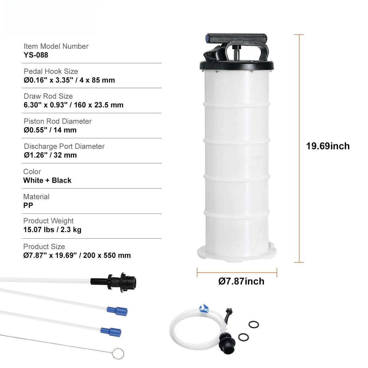 Mroace Dual Mode Fluid Extractor Pump