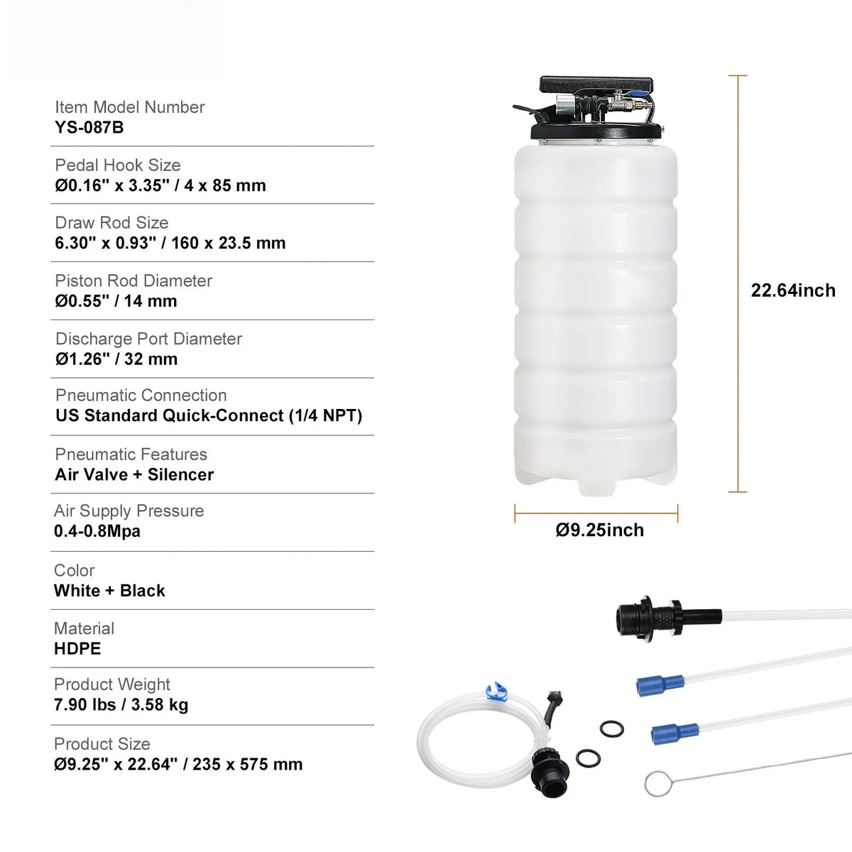 Mroace Dual Mode Fluid Extractor Pump