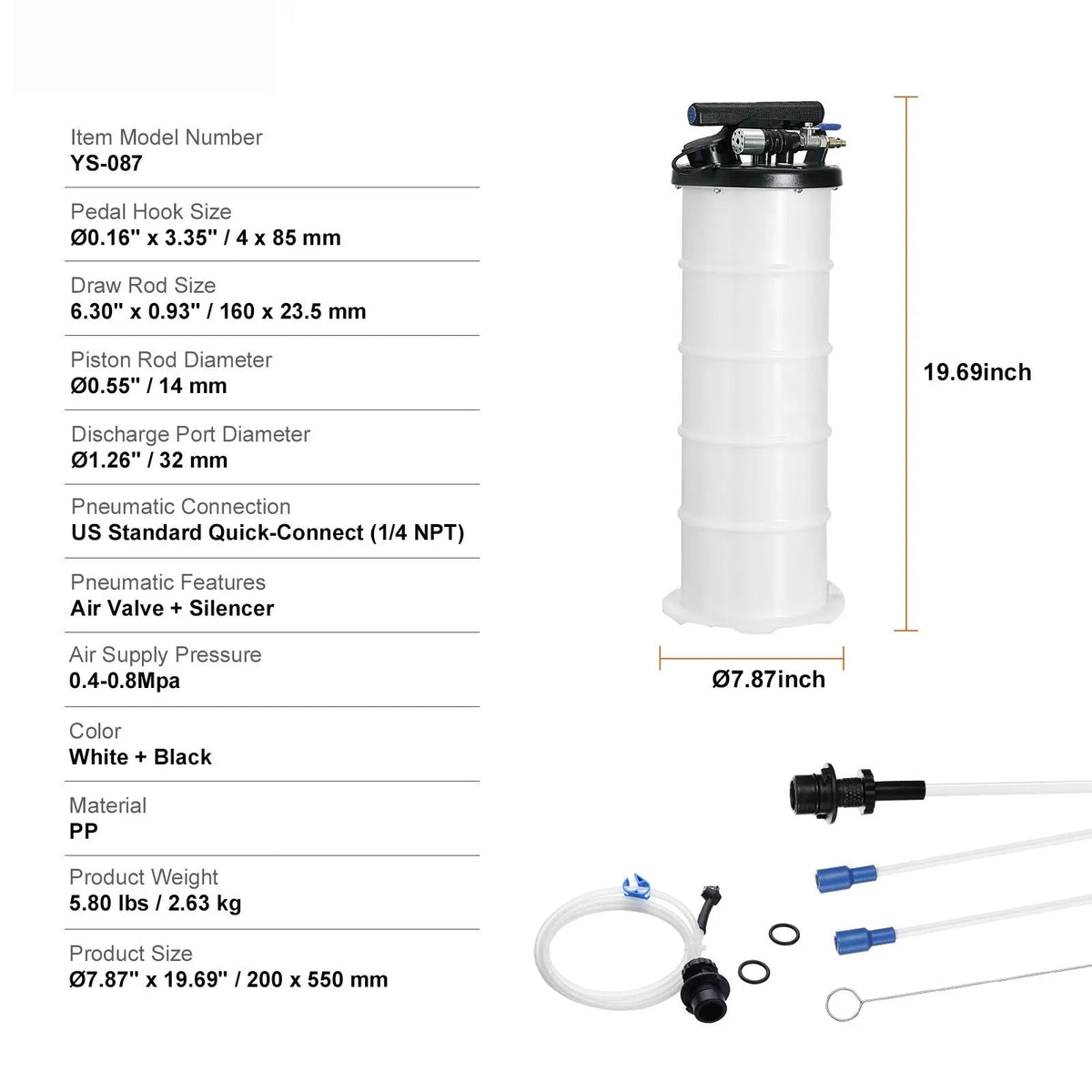 Mroace Dual Mode Fluid Extractor Pump