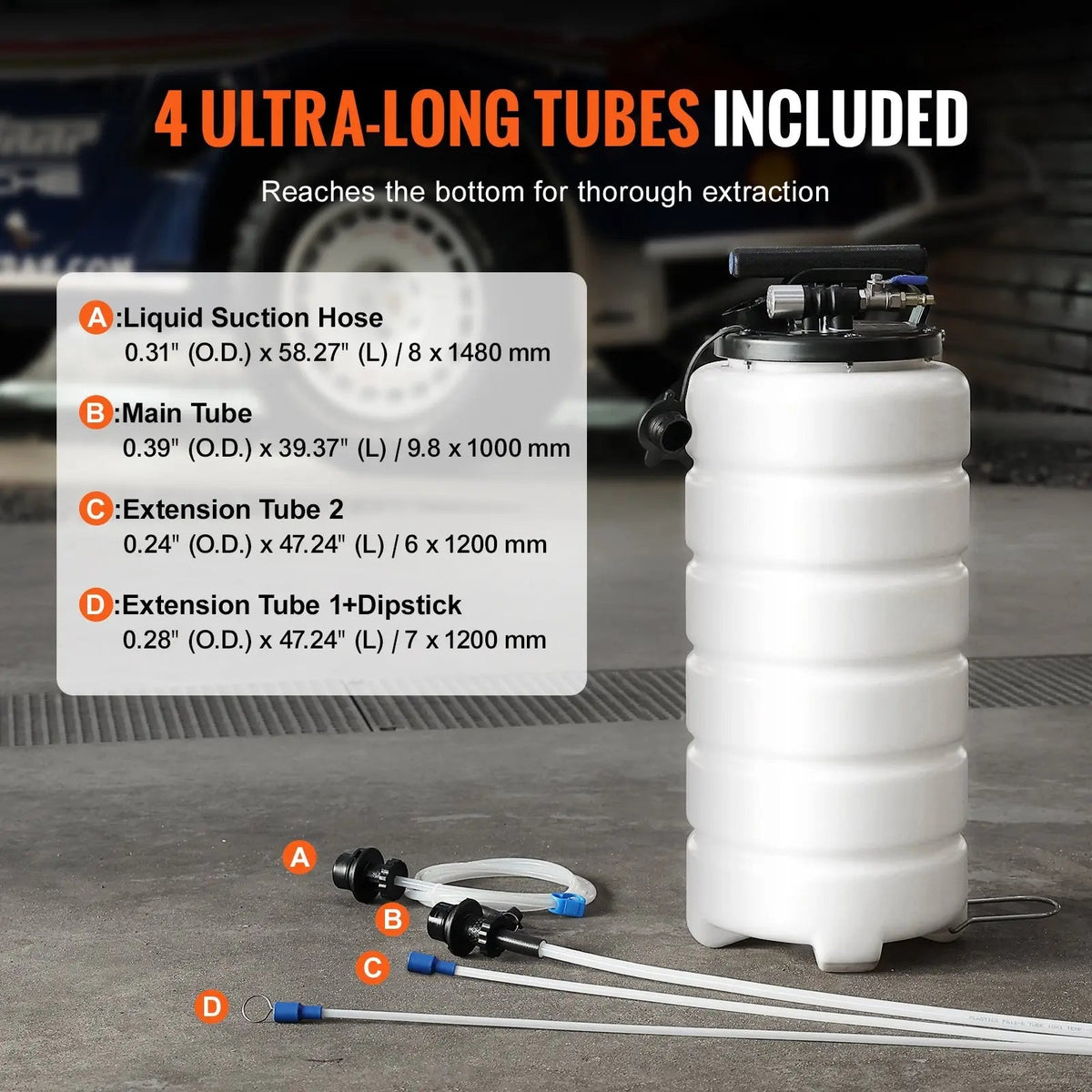Mroace Dual Mode Fluid Extractor Pump
