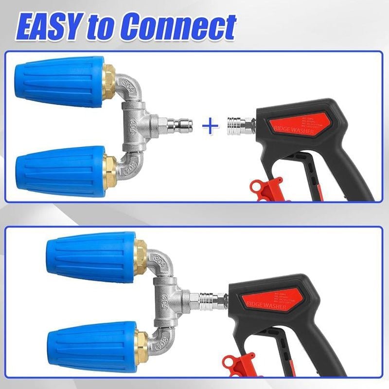 Mroace Dual/Triple/Quad Turbo Nozzle Pressure Washer