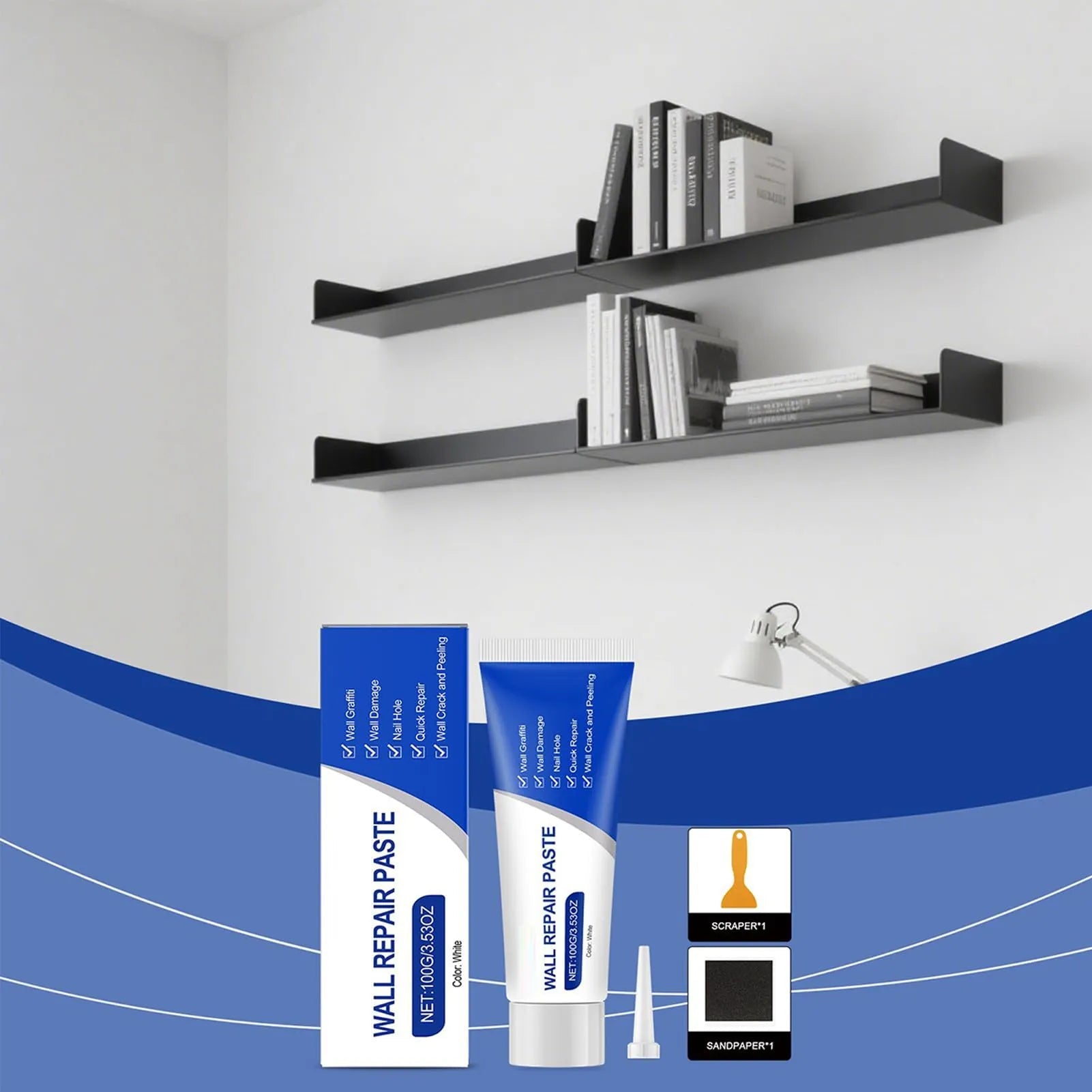 Mroace Easy Wall Repair Putty Kit